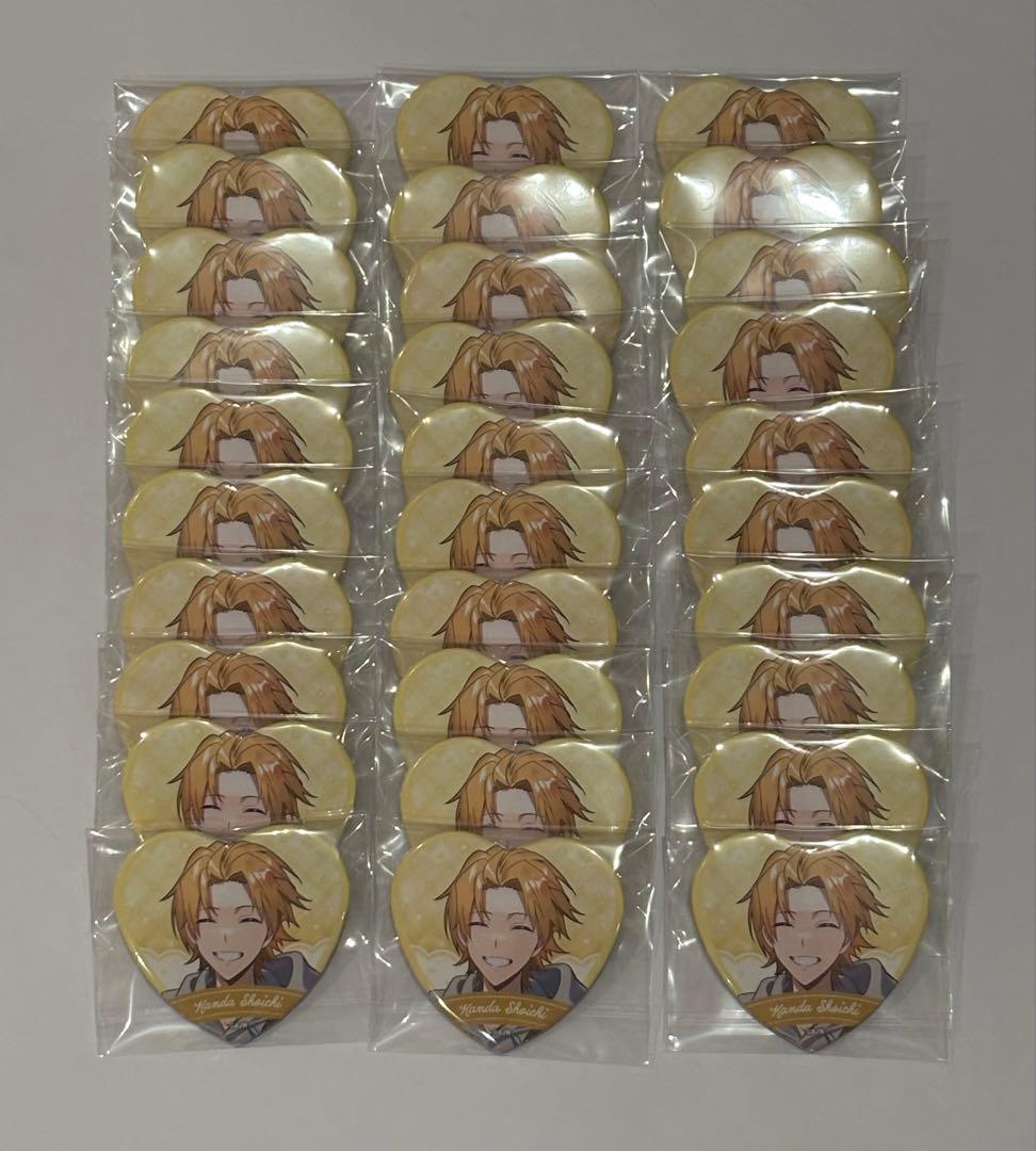 【値下げしました】にじさんじ神田笑一ホワイトデーグッズ2022 缶バッジ　30点