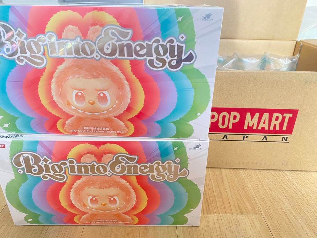 【即日発送！】Labubu Big into Energy アソートボックス2箱