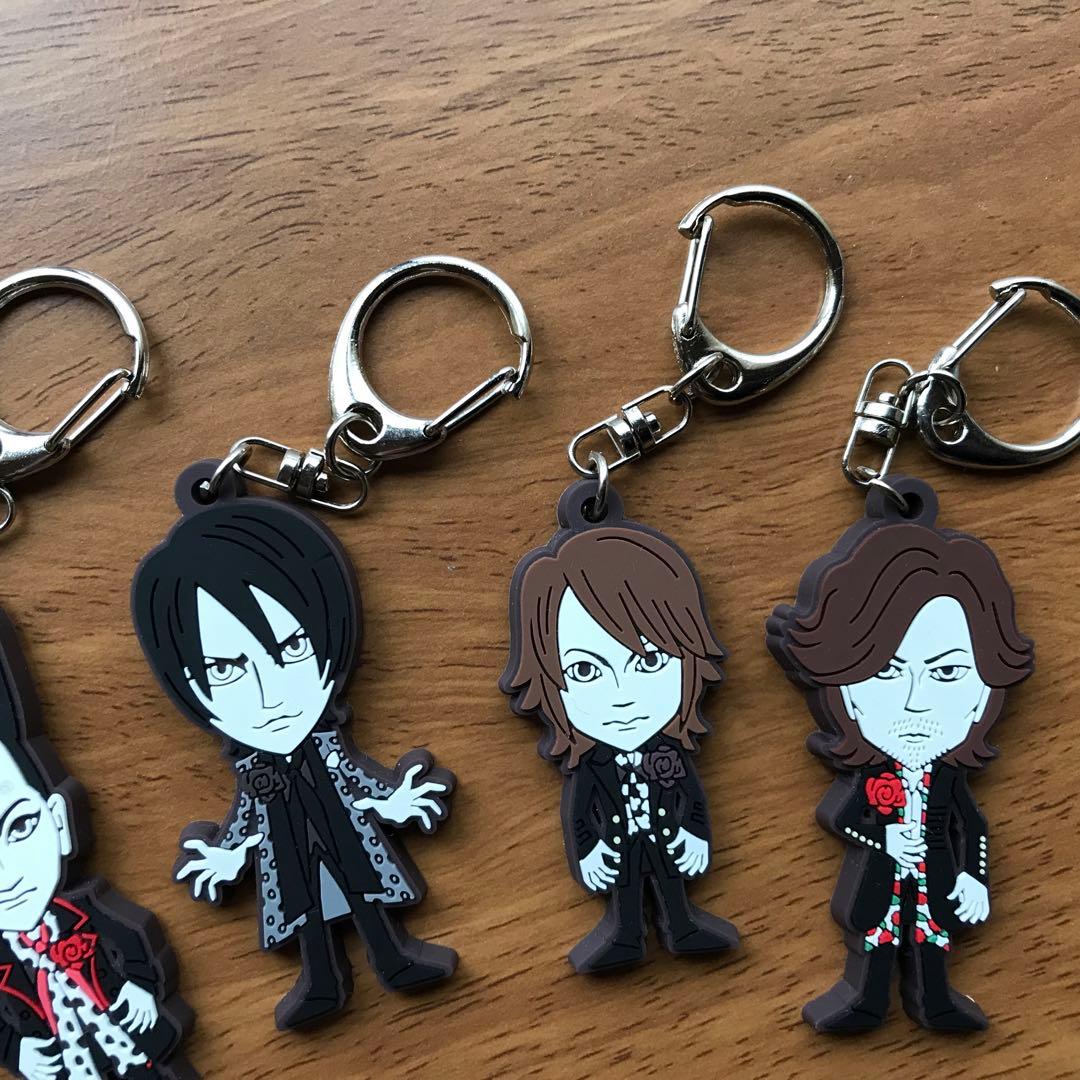 buck-tick ラバーキーホルダー 5個　コンプ　匿名配送