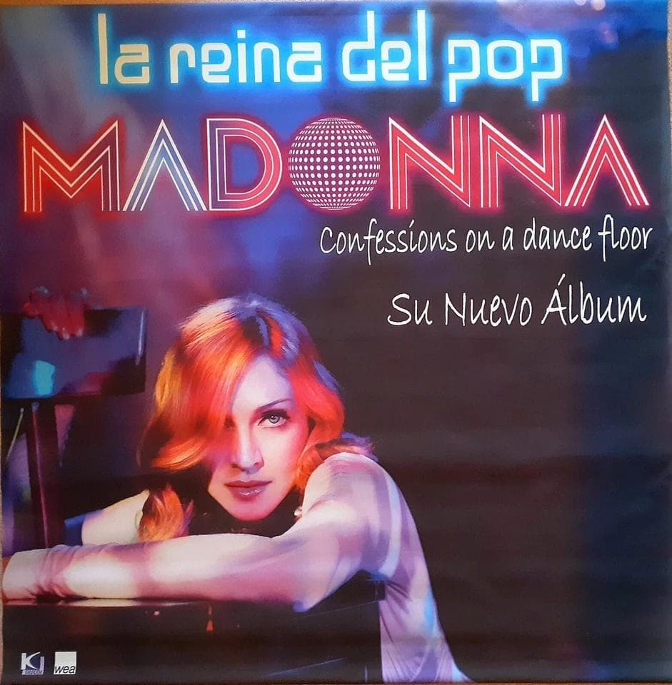 MADONNA　コロンビア製 WEA 宣伝用 非売品 タペストリー