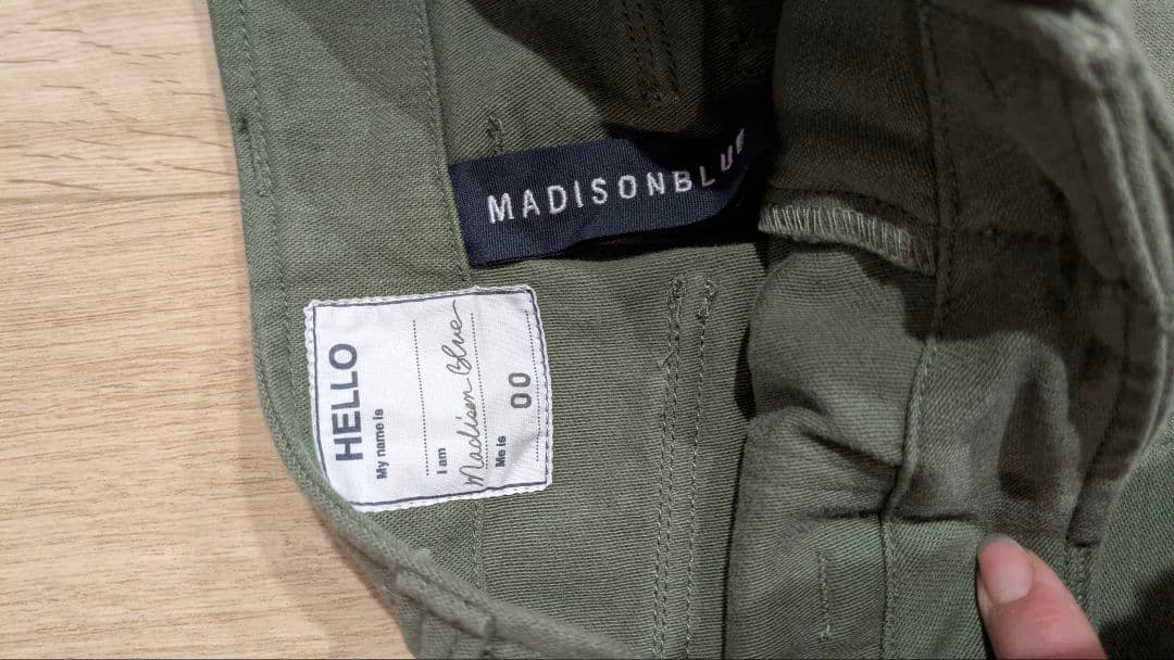 ★未使用★MADISON BLUE FatiguePants ファティーグパンツ