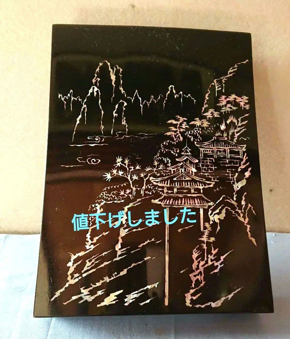 螺鈿の文庫、書簡箱