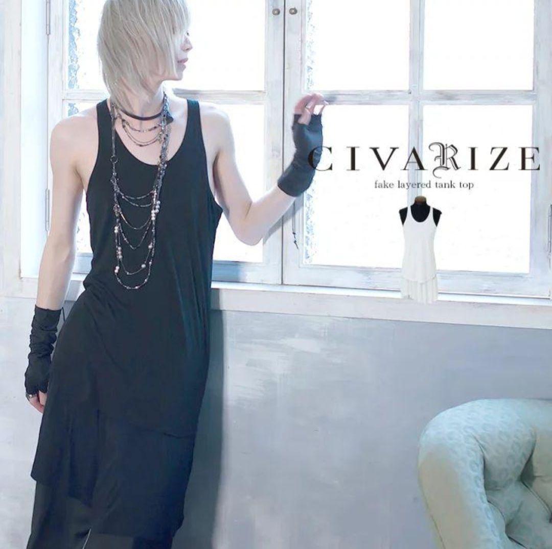 CIVARIZE Buddyフェイクレイヤードタンクトップ
