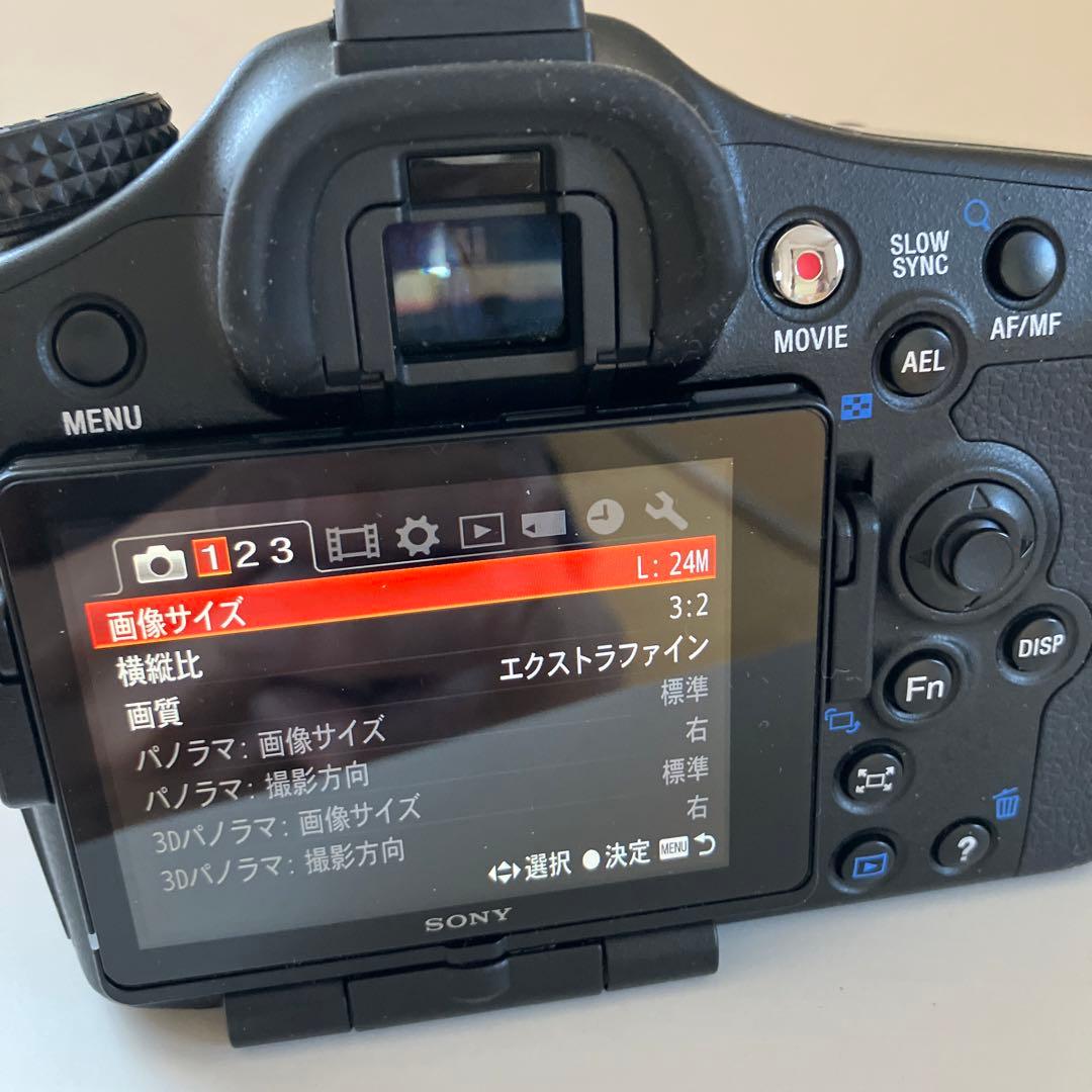 [美品]SONY α77 SLT-A77V