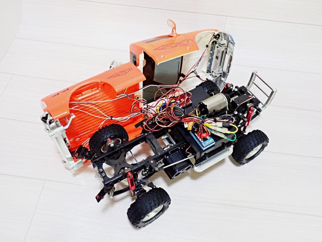 即走行可能 1/10 タミヤ フルセット フォード F-350 ハイリフト