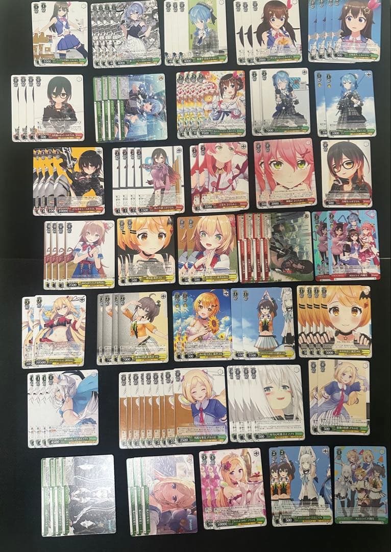 ヴァイスシュヴァルツ　ホロライブ まとめ売り　C UC R RR RRR PR