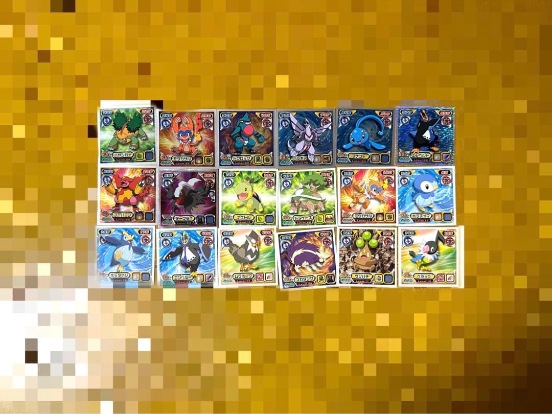 ポケモンパンシール180枚 1995年代から2010年代