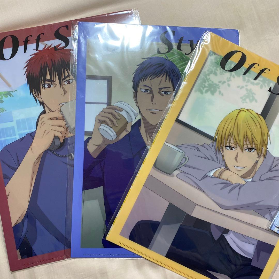 黒子のバスケ　ドンキ　クリア　ファイル　スタンド　アクリル　パネル　バスケ　黒子