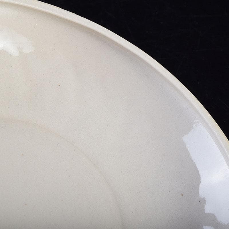 中国　倣定窯　白釉印泥盒　香合　蓋物　則巳扁識箱　C　R9130