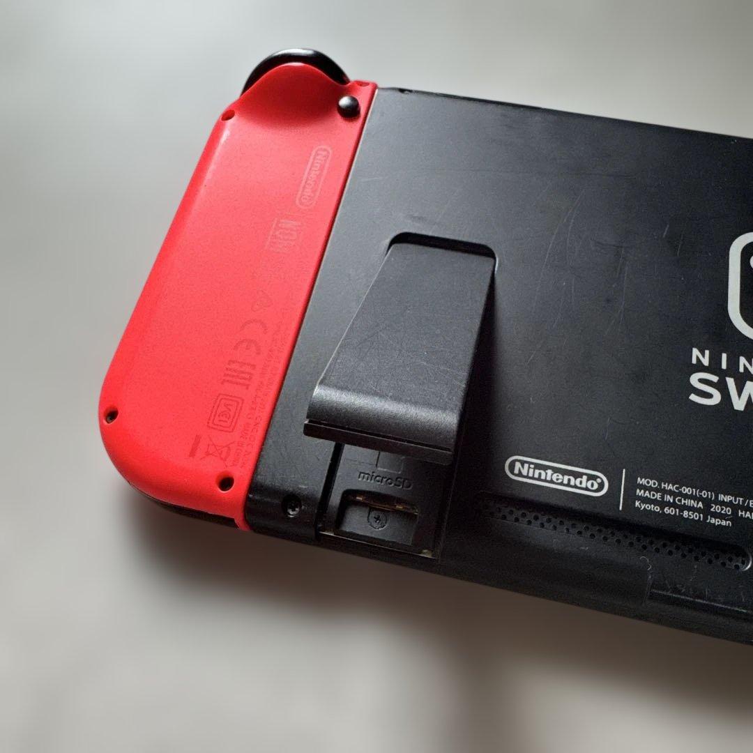 良品 Nintendo Switch ニンテンドー 本体 青赤 Joy-Con付