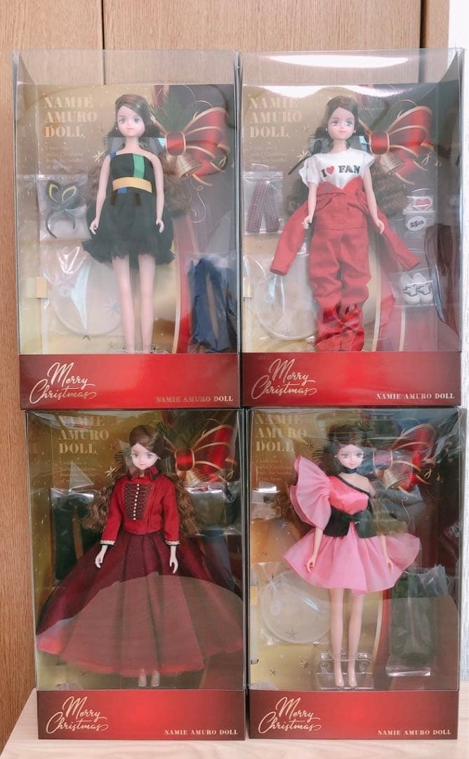 安室奈美恵 ドール 4体 セット Finally セブンネット