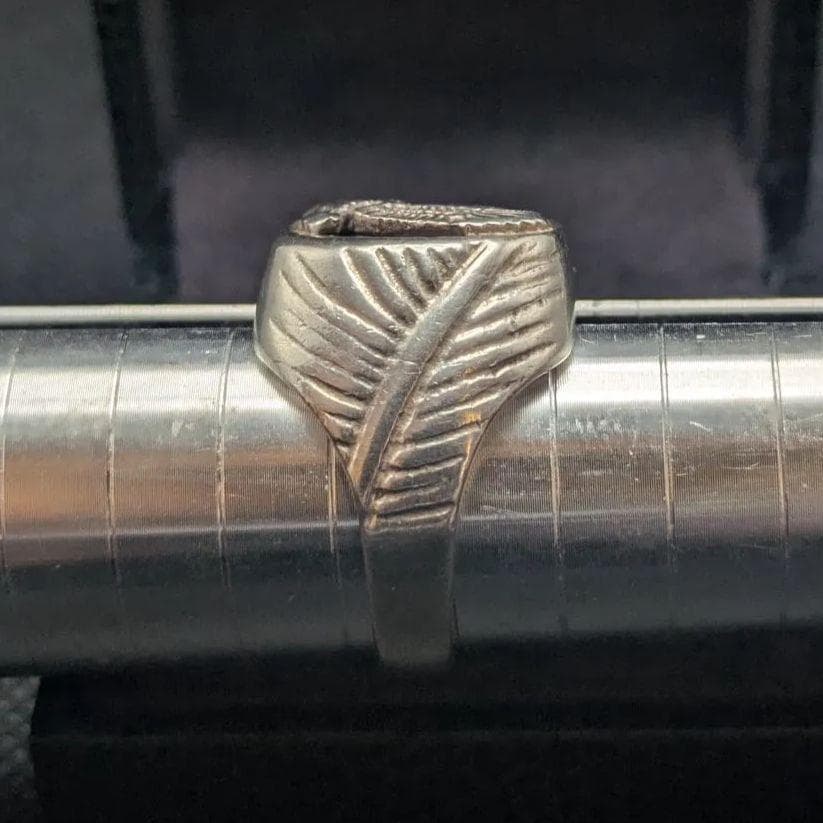 Wheeler Manufacturingスターリングシルバー シグネットリング