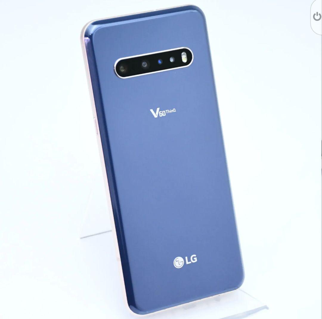 【美品】SIMフリー LG V60 ThinQ 5G 本体 A001LG