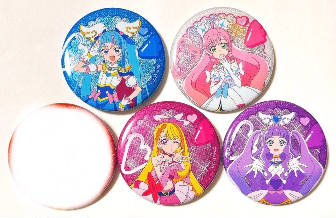 ひろプリ タワレコカフェ 缶バッジ クリップ ステッカー プリキュア スカイ