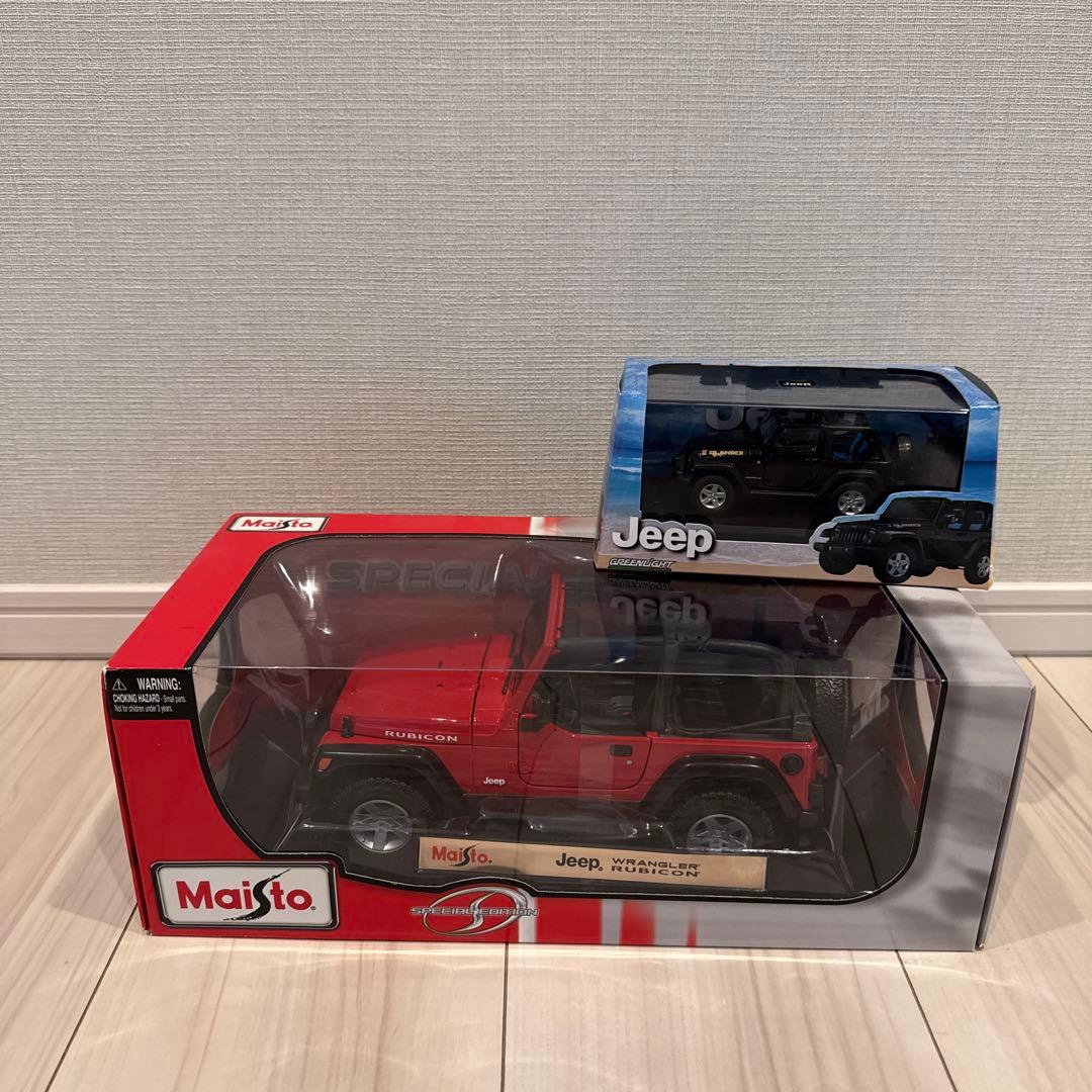 Maisto Jeep Rubicon レッド