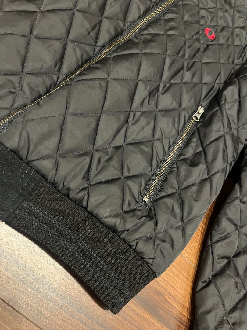 Fred Perry チェック キルティング ブルゾンリバーシブル