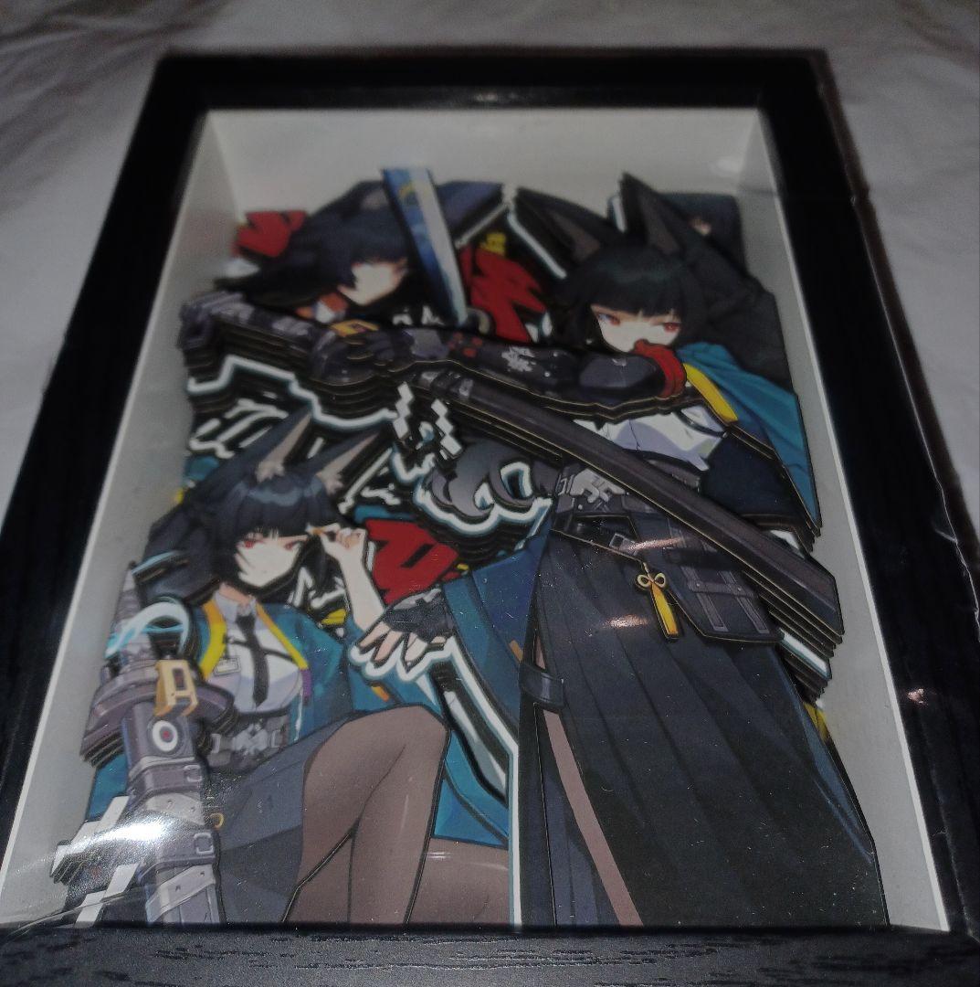 『ゼンレスゾーンゼロ』 星見雅　立体絵　額縁付き