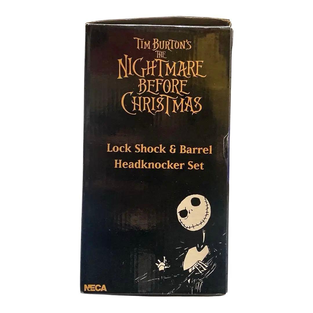 美品 ナイトメア ビフォア クリスマス ヘッドノッカー ロック ショック バレル