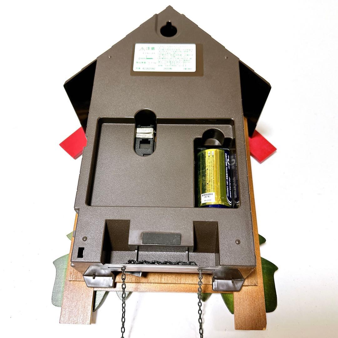 鳩時計 クォーツ カッコー RENEW 動作品