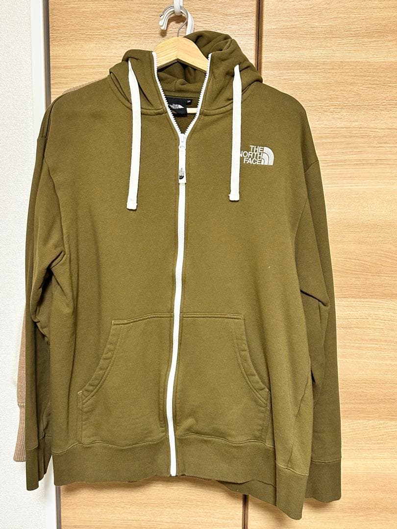 ノースフェイス ジップアップパーカー XL
