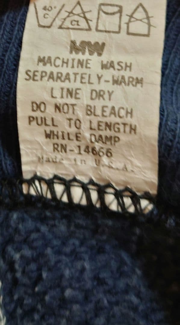 【70s USA製】VF Imagewear plain sweat parka