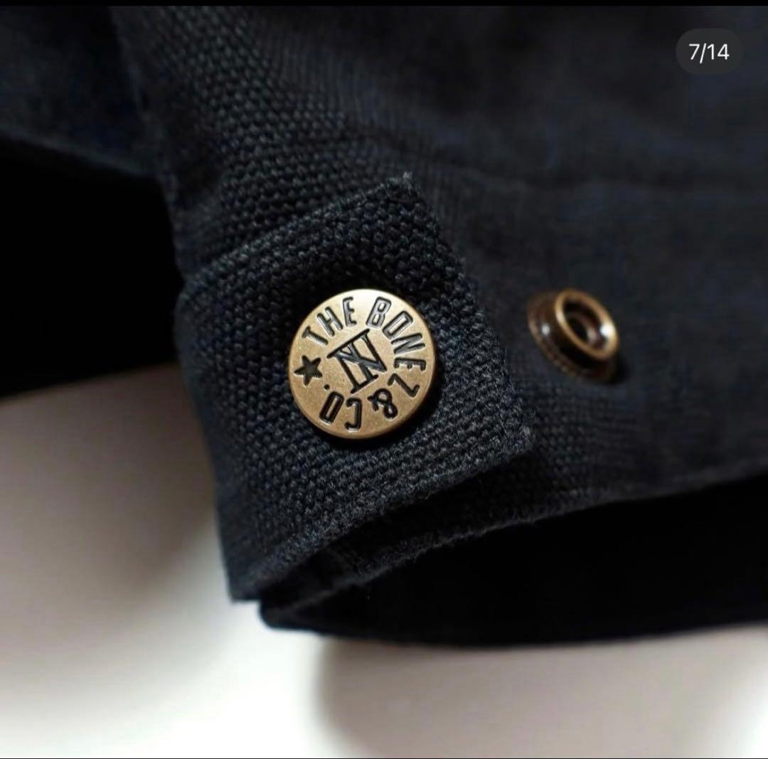 the bonez ダックジャケット 黒　受注生産 ザボーンズ　サイズL