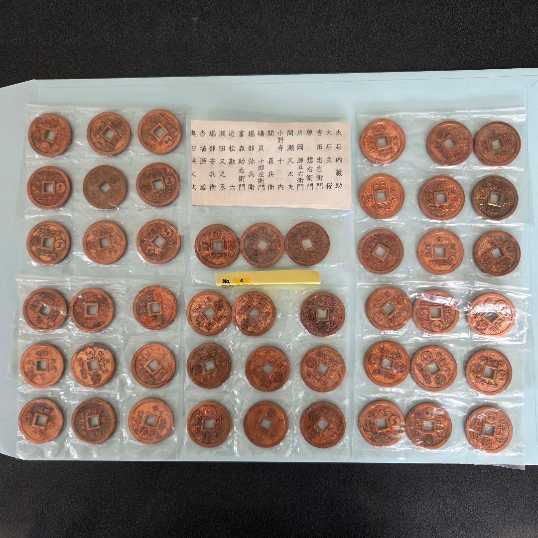 忠臣蔵:絵銭赤穂義士名前入 47士完揃えセット