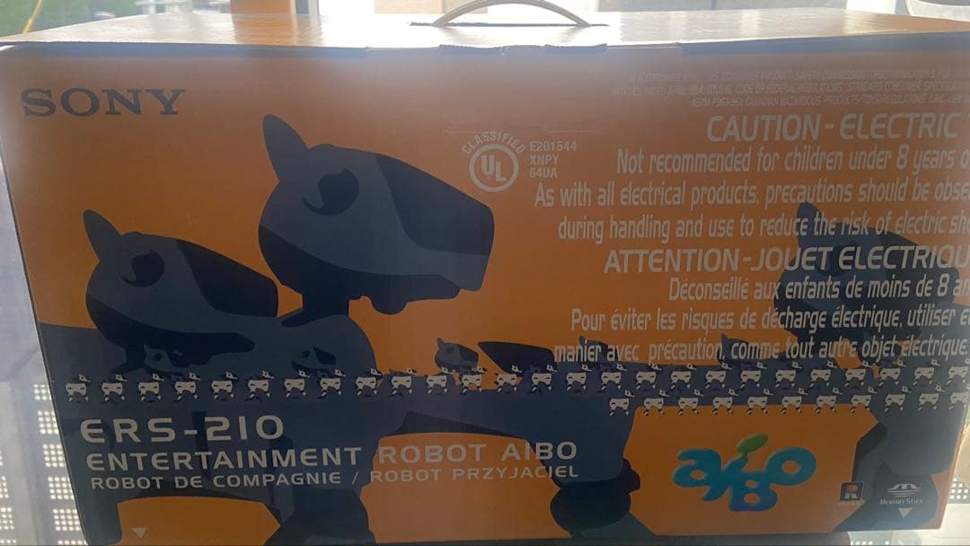 【限定品・貴重】値下げ！！aibo ERS210 限定色(ホワイト)【未使用品】