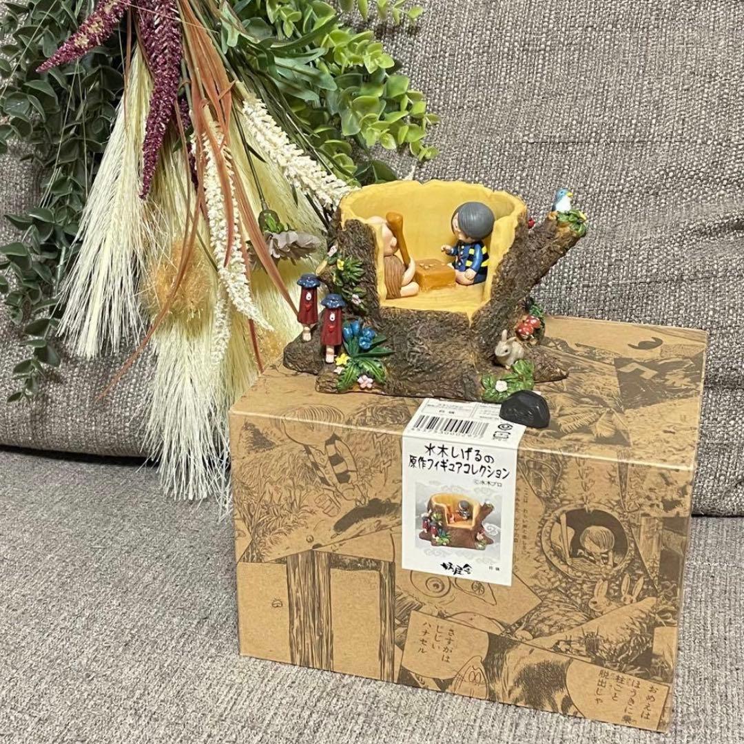 ゲゲゲの鬼太郎　水木しげるの原作フィギュアコレクション　置物　将棋