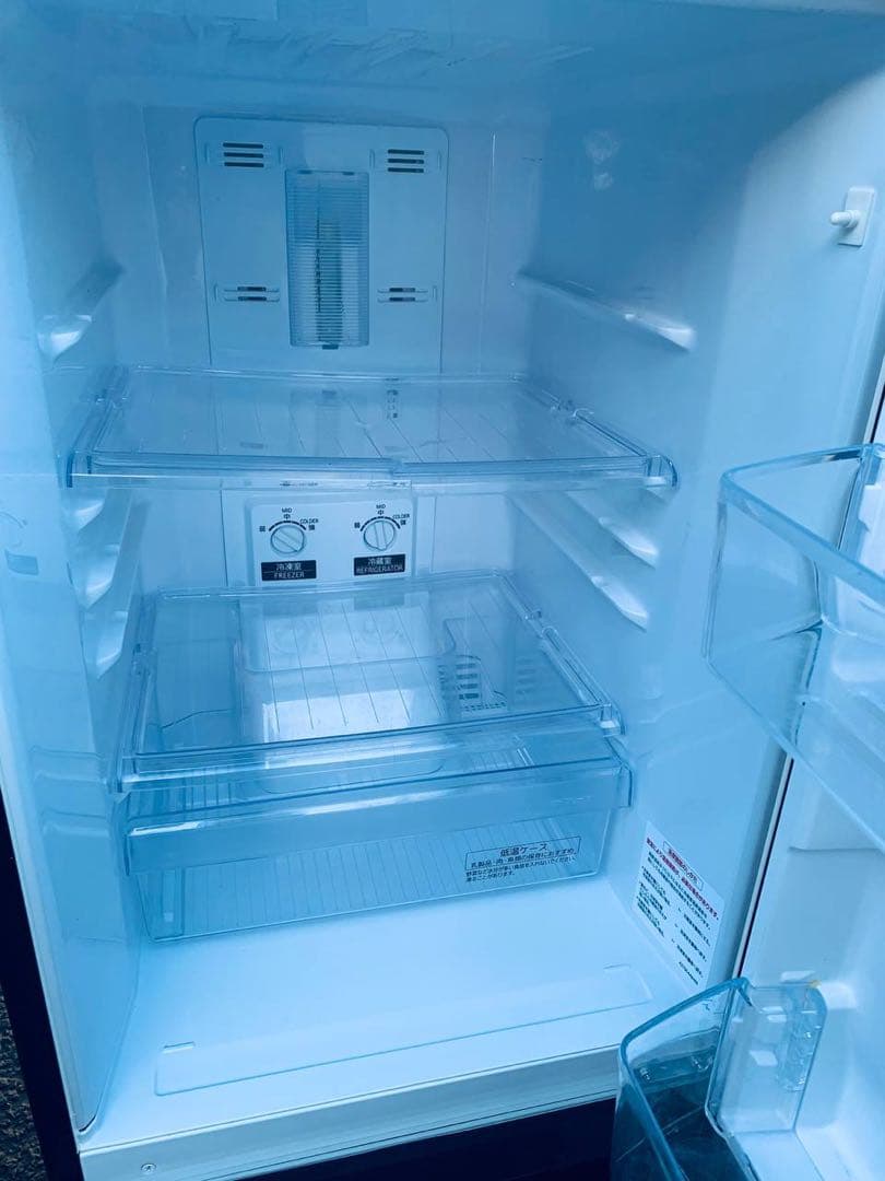 ♻️MITSUBISHI ノンフロン冷凍冷蔵庫 MR-P15X-B