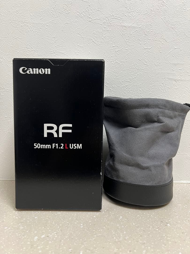 【美品】【未使用に近い】Canon RF50mm F1.2 L USM