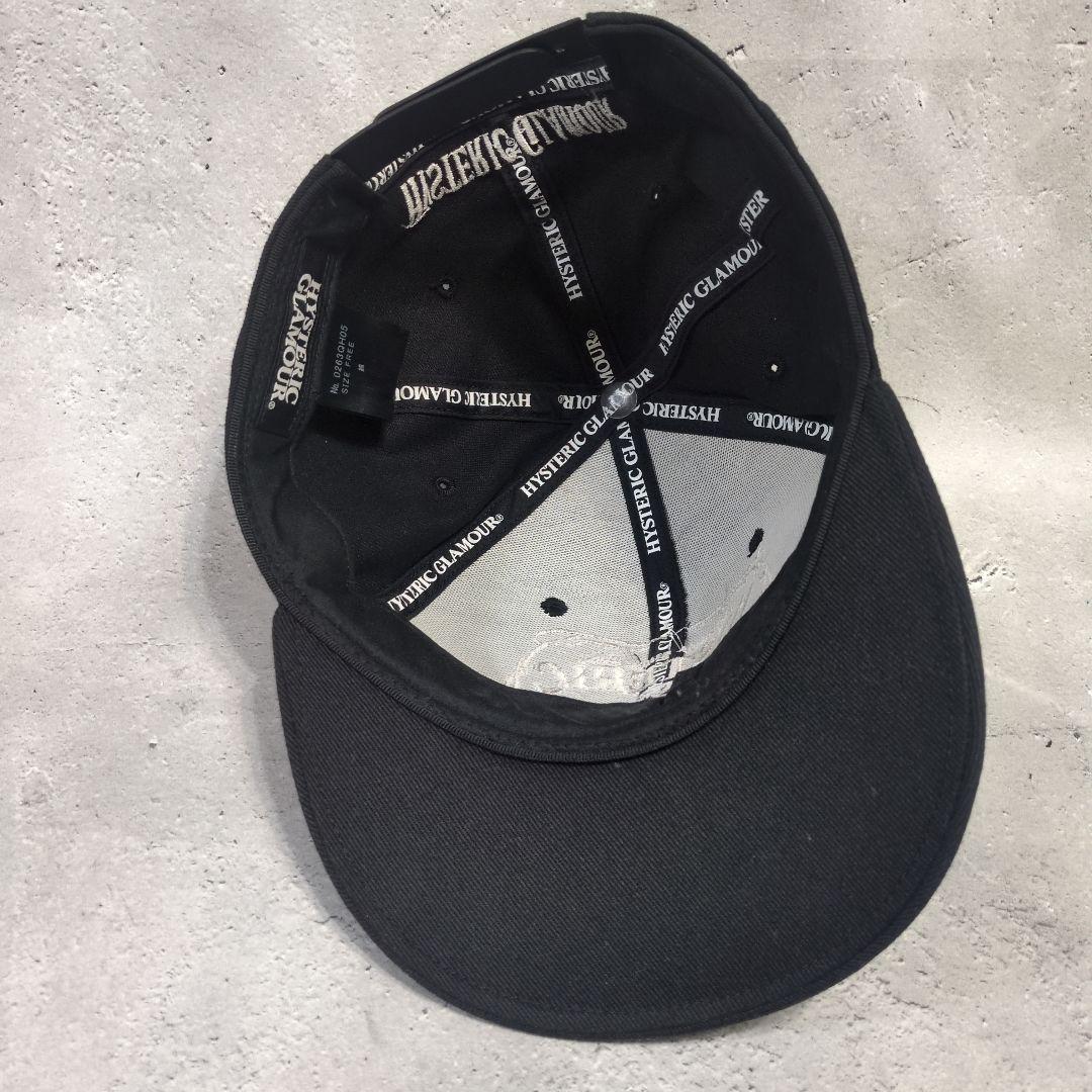 HYSTERIC GLAMOUR ヒステリックグラマー キャップ 黒 ヒスガール