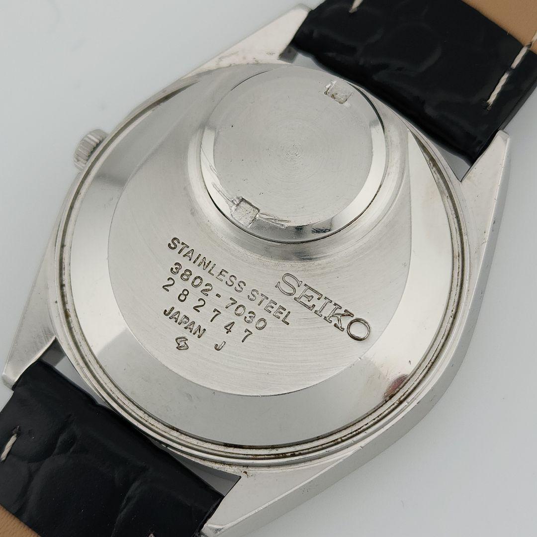希少【稼働品】SEIKO クォーツ 腕時計 3803-7030 新品電池交換済