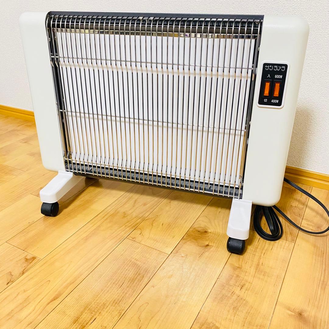 ほぼ未使用品✨サンラメラ 600W型ニューセラミックヒーター動作良好