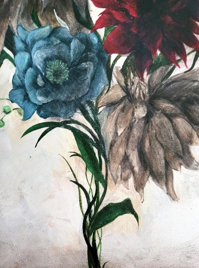 【専用】生命の受容 / モダン画 キャンバス 46×38㎝ F8 原画限り