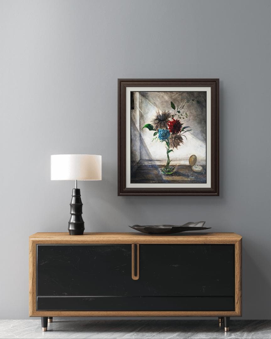 【専用】生命の受容 / モダン画 キャンバス 46×38㎝ F8 原画限り