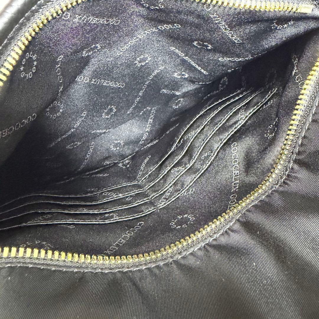 【未使用品】2025SS COCOCELUXGOLD ナイロン ショルダーバッグ