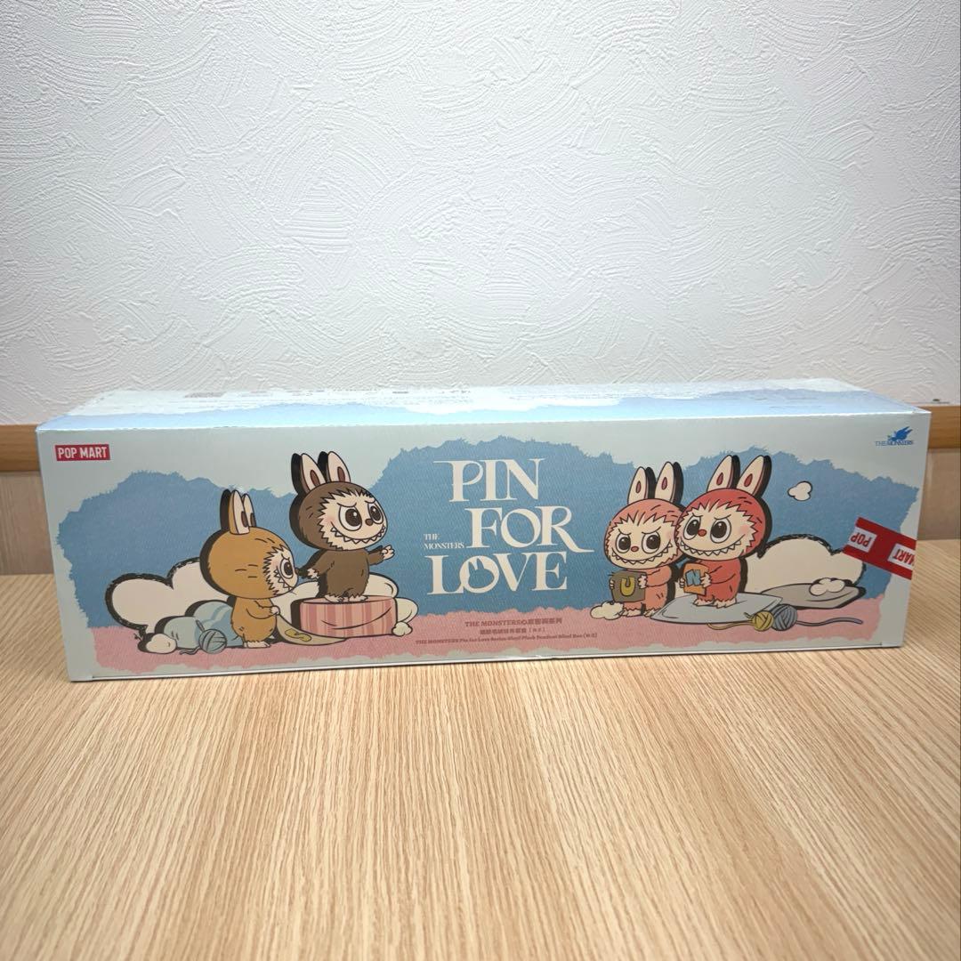 PIN FOR LOVEピンフォーラブ　イニシャル アソート　ラブブ