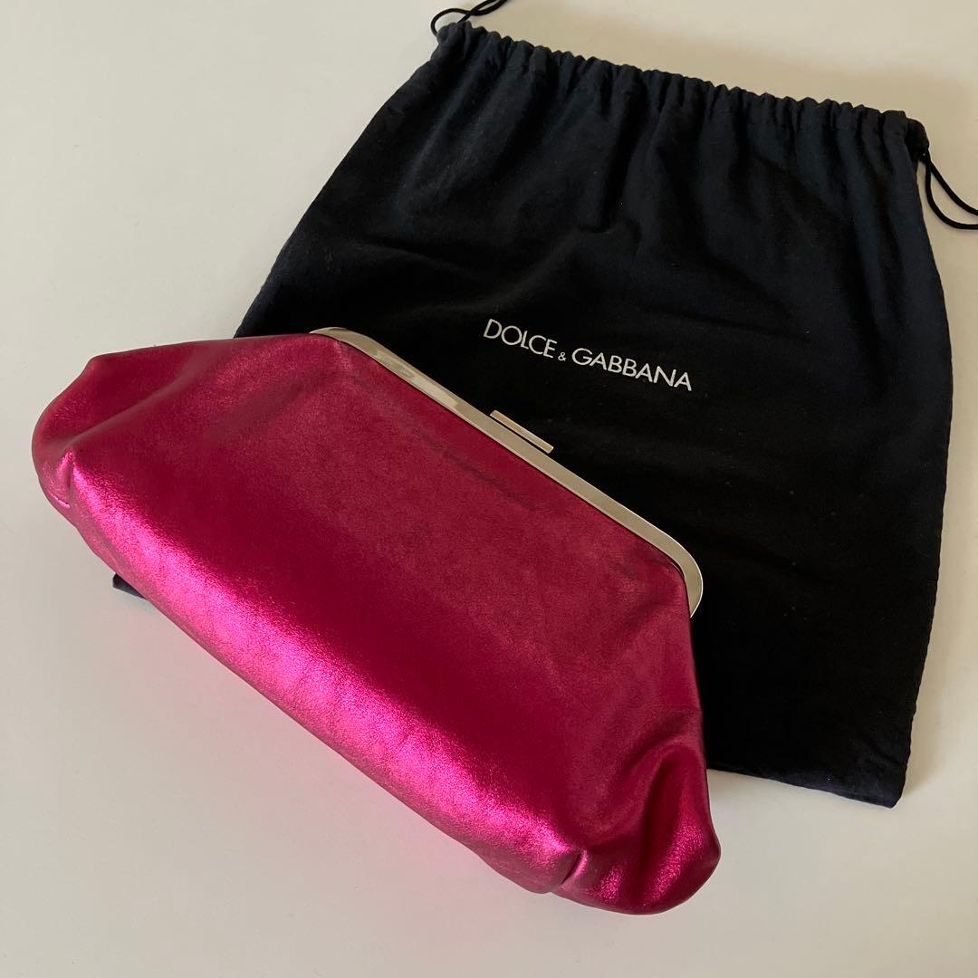 DOLCE & GABBANA ピンク パーティバック