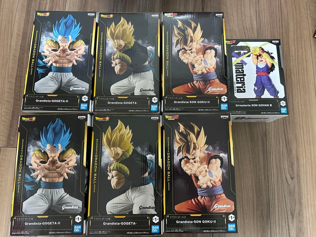 ドラゴンボール Grandista フィギュアセット七体セット
