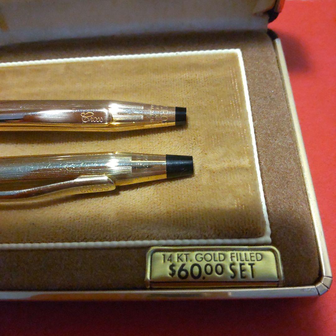クロス　14KT シャープペン & 10KT ボールペン