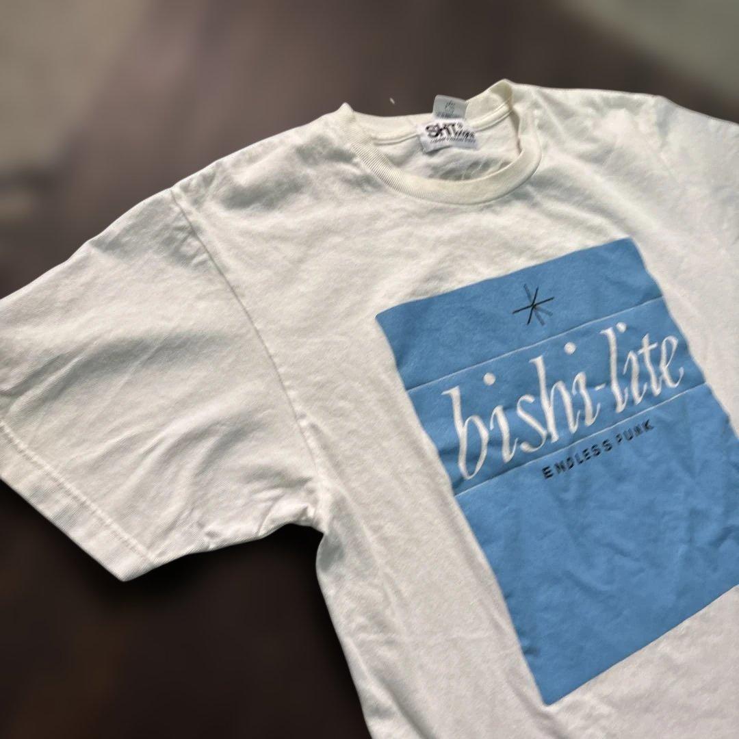 8SM1 BiSH bishi-lite Live Tシャツ　白　L 古着