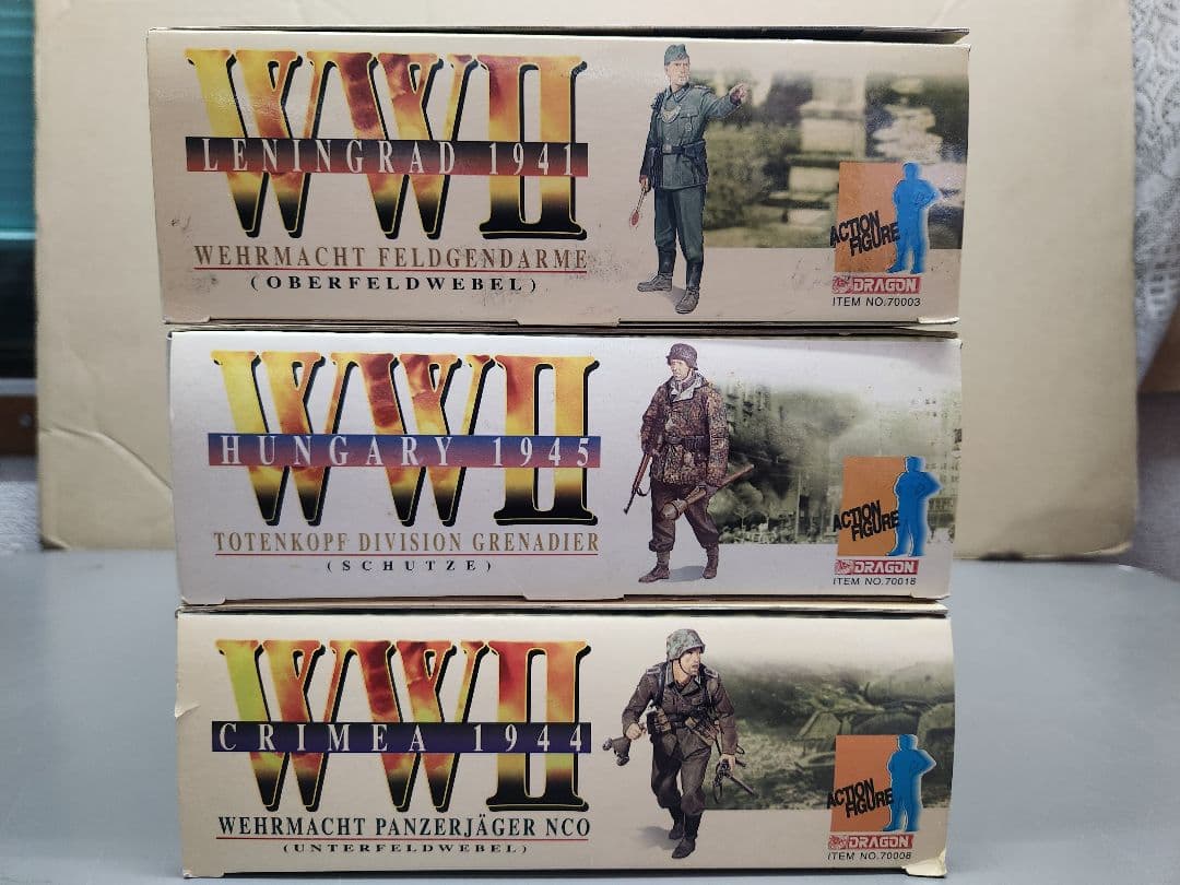 ドラゴン 1/6 アクションフィギュア 3個セット③