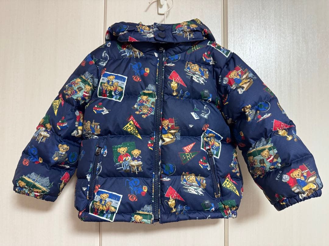 【みー様】ポロベア ネイビー ダウンジャケット 24M