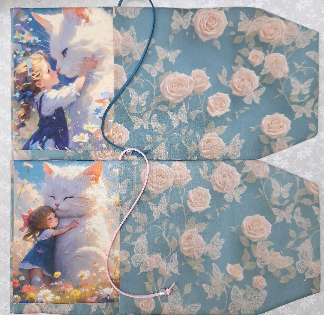 sa⑫ブックカバー、ポーチ