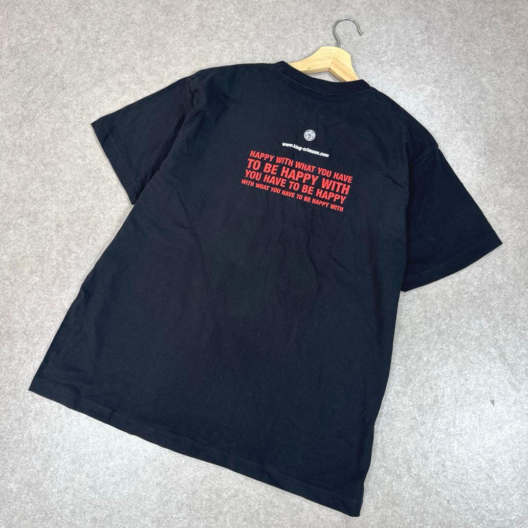 希少 00s ヴィンテージ バンドTシャツ KING CRIMSON 当時物 L