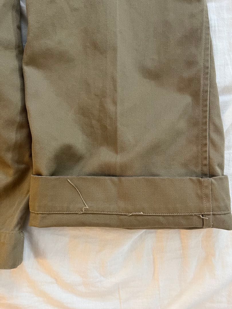 フランス軍　1950〜60年代　実物　M52 チノパンツ　後期　サイズ22