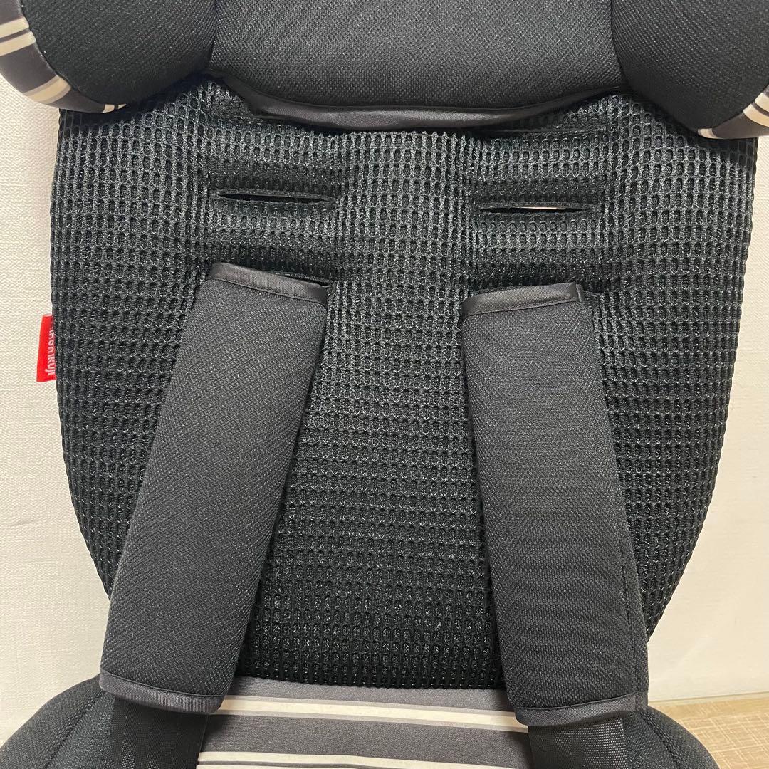 ★美品★ 日本育児 トラベルベストECプラス ブラック × ボーダー