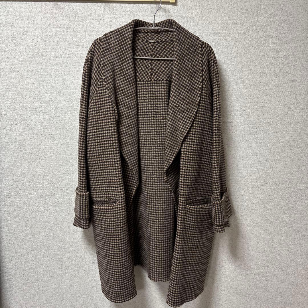 Mila Owen チェスターコート ONE SIZE チェック柄　川口春奈着用