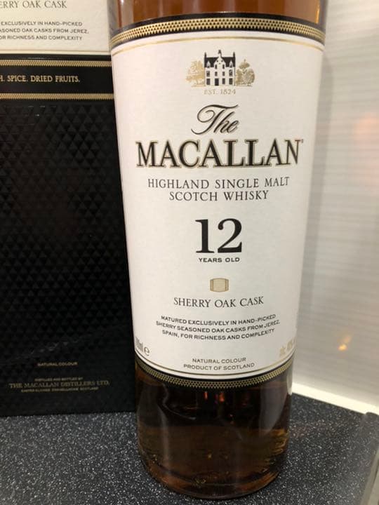 ザ・マッカラン　シェリーオークカスク　12年　700ml